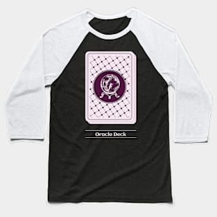 Oracle Deck Fortune Teller Baseball T-Shirt